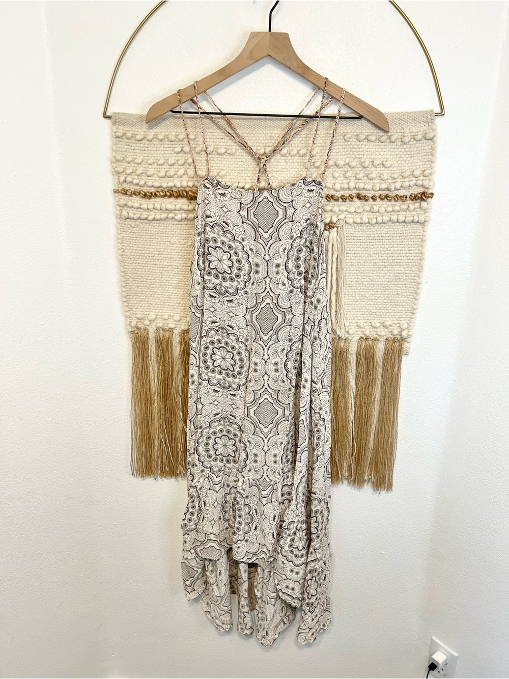 Anthropologie Verena Strappy Hi Low Dress S